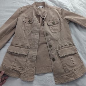 LOFT khaki jacket